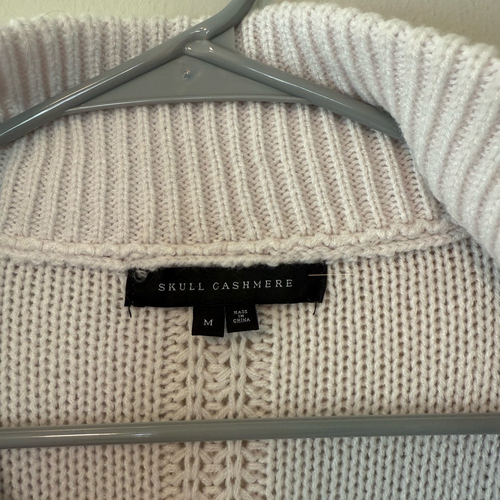 Skull Cashmere Lyndsay cable knit half zip sweater - Picture 2 of 4